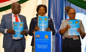 during Launch of National Policy on Rehabilitation of Street Families